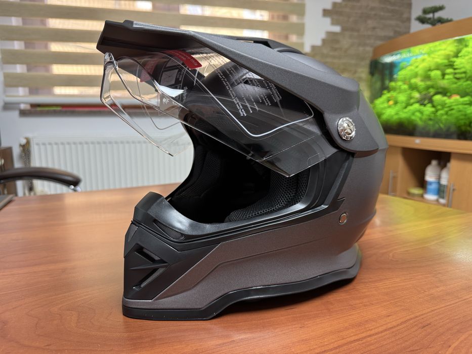 Casca moto dual sport cross atv enduro , marimea XS sau S , NOU