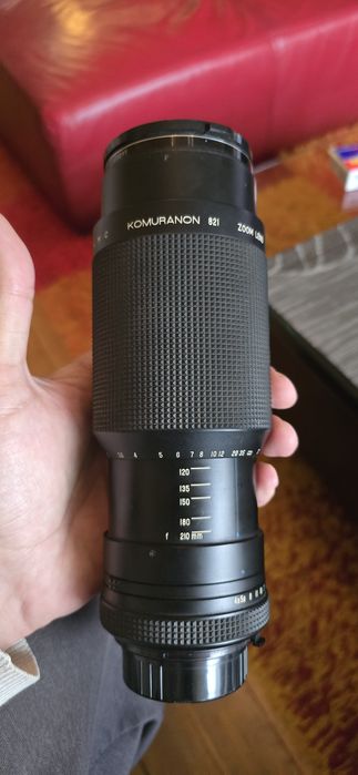 Обективи 2 бр - Komuranon 821 и Sigma zoom 4