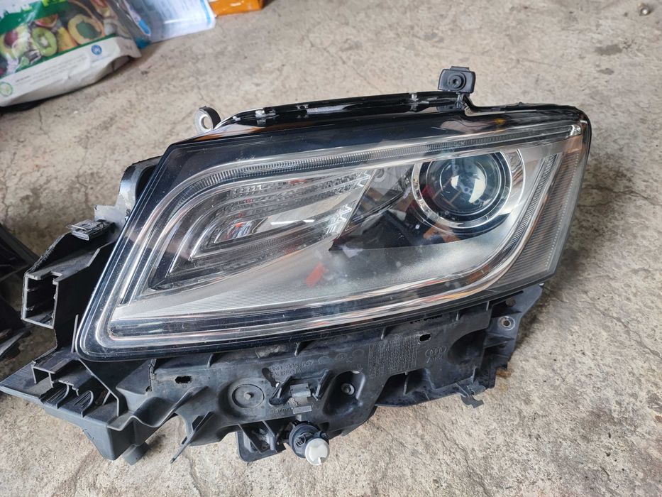 ТОП! Full Led фарове държачи Audi Q5 Facelift биксеннон завиващи