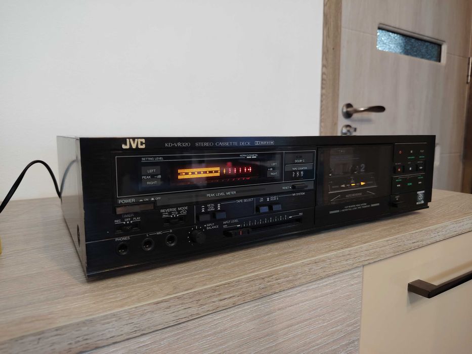 Stereo  Cassette Deck JVC KD-VR320-Made in Japan