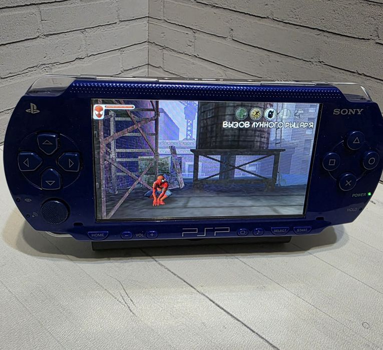 Легенда PSP Fat синяя прошитая