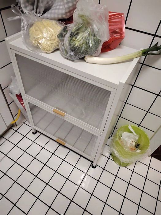 Кухонный шкаф без пыли закрытый|Chang tushmaydigan yopiq oshxona shkaf