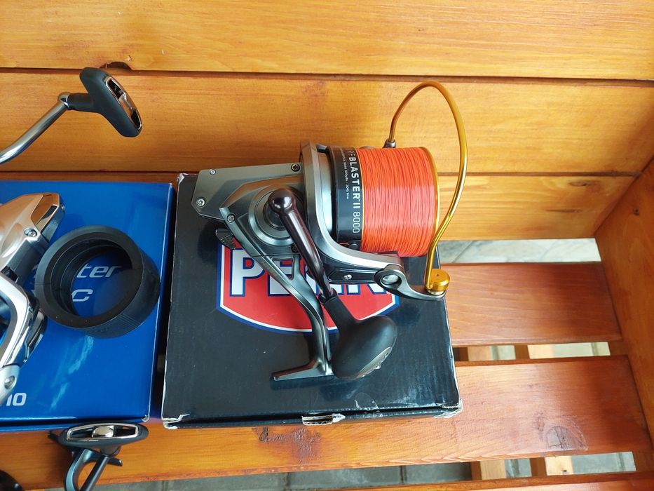 Mulinete crap: shimano speedmaster xsd/xtc, okuma flite surf, penn8000