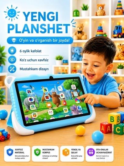 Smartik bolalar plansheti — 128GB