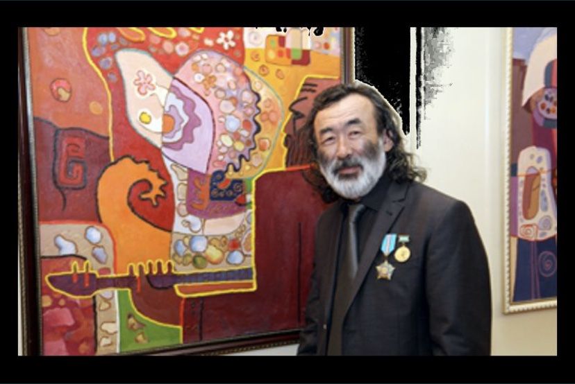 Кабдул‑Галым Каржасов «Наз» 60 × 100 см