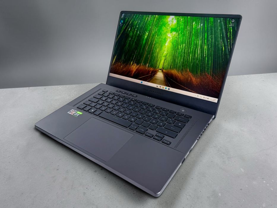 ASUS ROG Zephyrus G15 15" QHD 165Hz Ryzen 9 5900HS 16GB 1TB SSD RTX 3070 Перфектен! Гаранция!