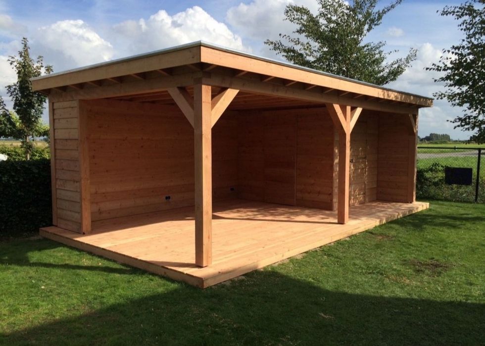 Foișoare terase din lemn