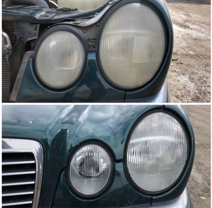 Ремонт фар установка билед