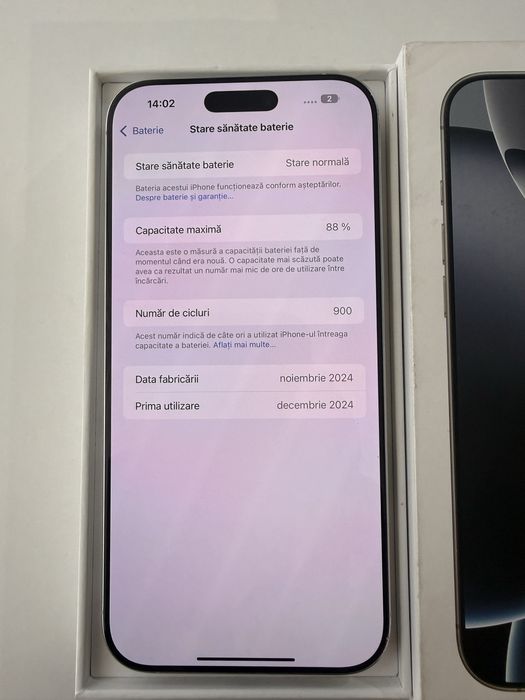 iPhone 16 Pro Max 256 Gb Alb