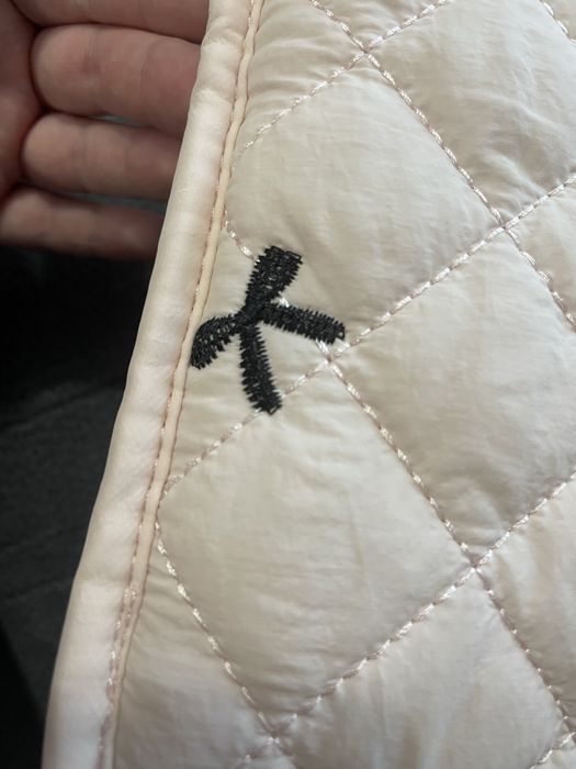 Калъф за лаптоп - розов с панделка