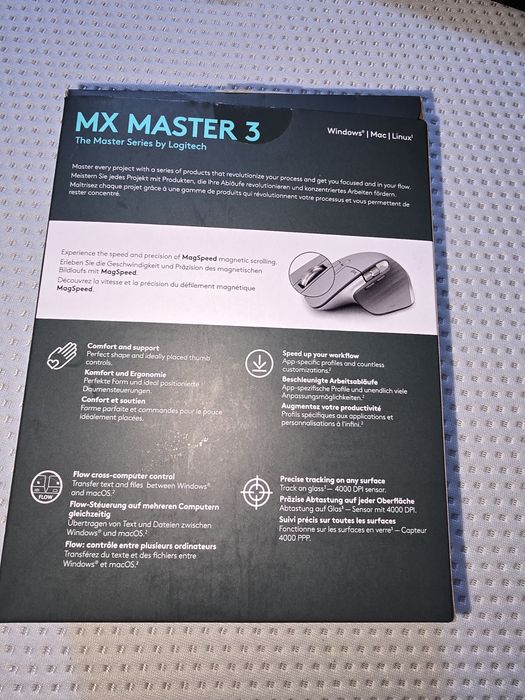 Mouse Logitech Master MX 3 gri nou