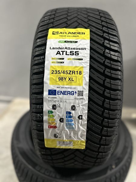 Нови всесезонни гуми ATLANDER 235/45R18 98Y XL НОВ DOT БОРД 2354518
