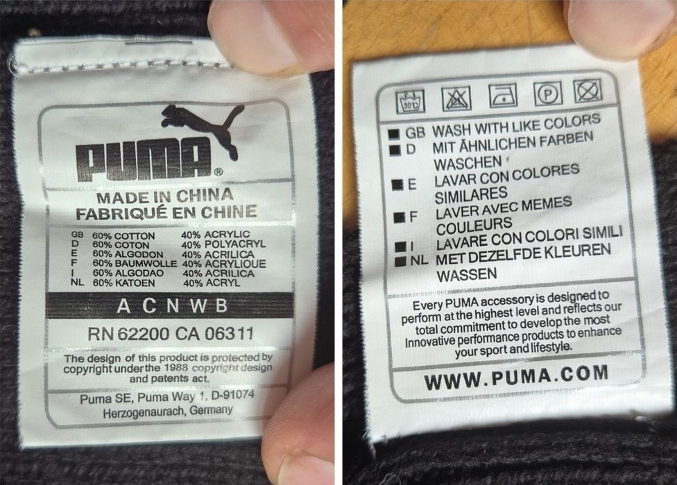 Fular Premium Puma, Logo Paiete, Bumbac Moale, Iarnă, Sportiv - Unisex