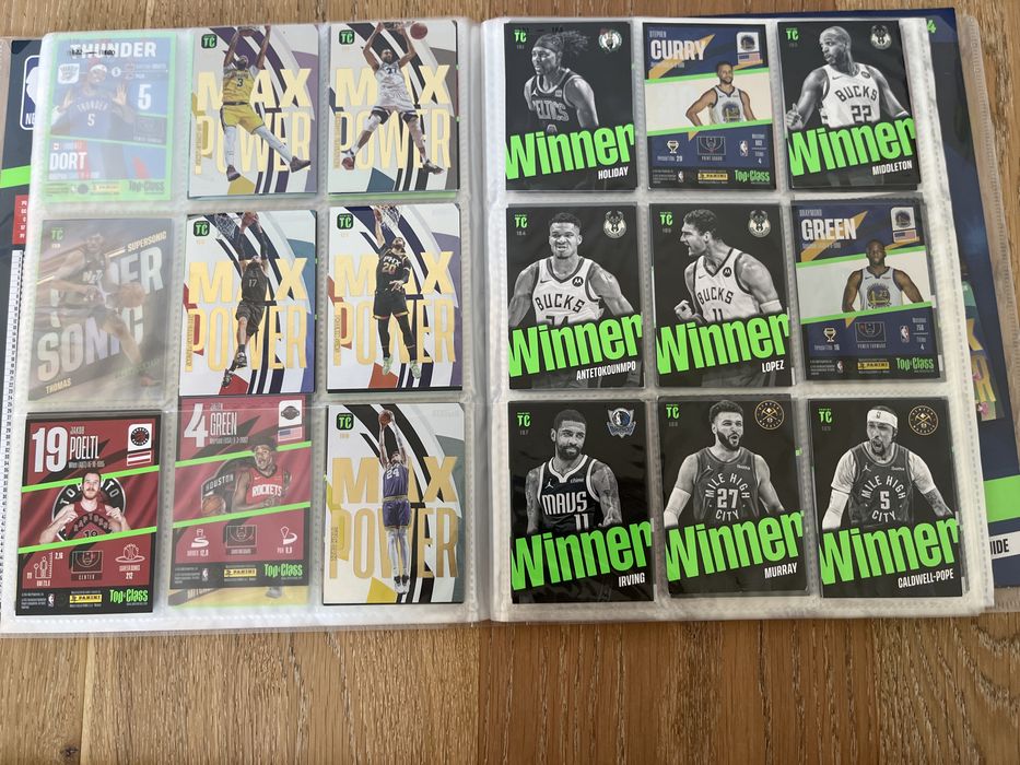 Top Class NBA Panini Cards
