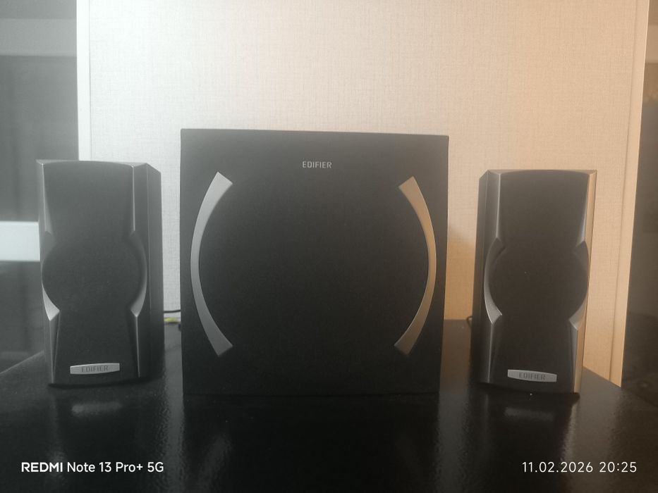 Edifier XM6BT 48 ватт самбуфер имеет Bluetooth,USB micro sd