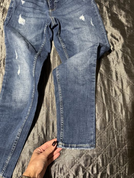 Тъмно сини дънки Зара