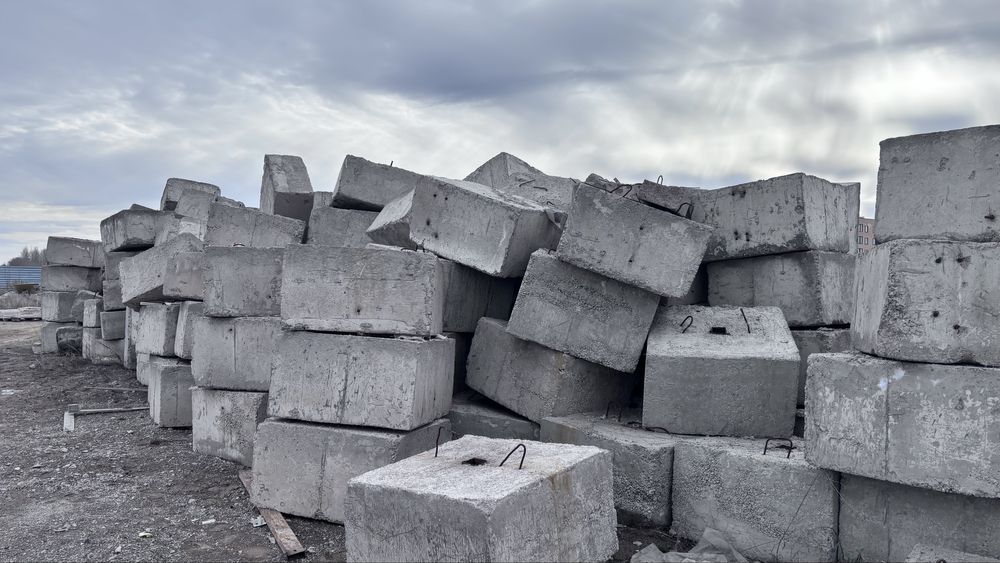 Фундаментные блоки бу