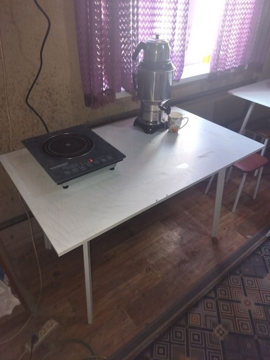 Стол компьютерный металлический в стиле лофт