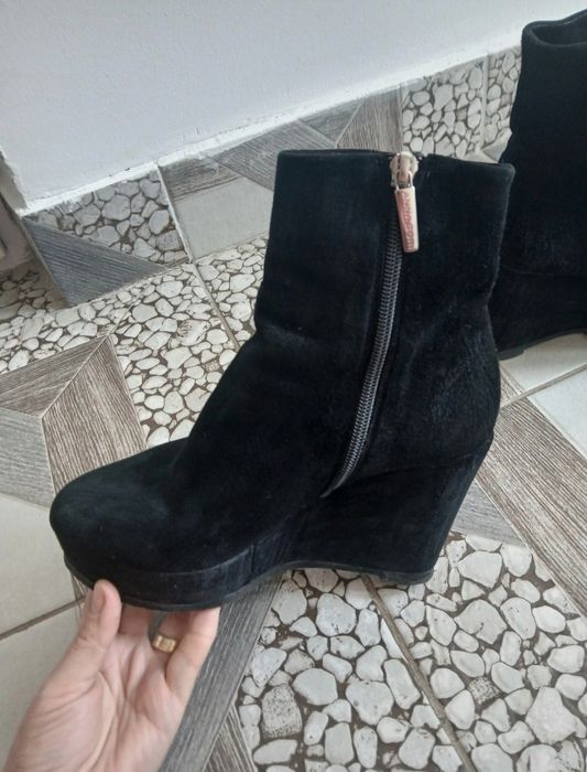 Ghetuțe dama piele intoarsa!Anna Cori!