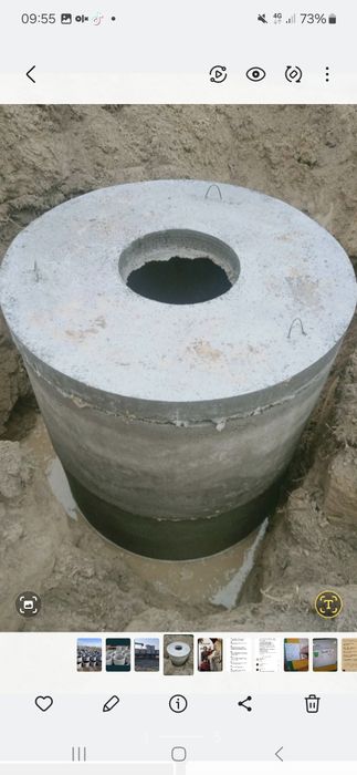 Кольцо для септик