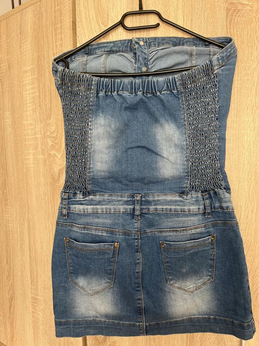 Дамски дънков сукман