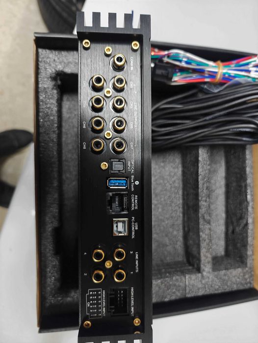 Vand amplificator auto AWAVE DSP 6V4, by STEG, NOU, NEMONTAT, GARANTIE