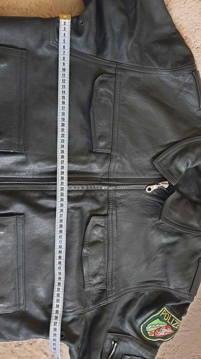 Geaca piele Polizei Mărimea 50