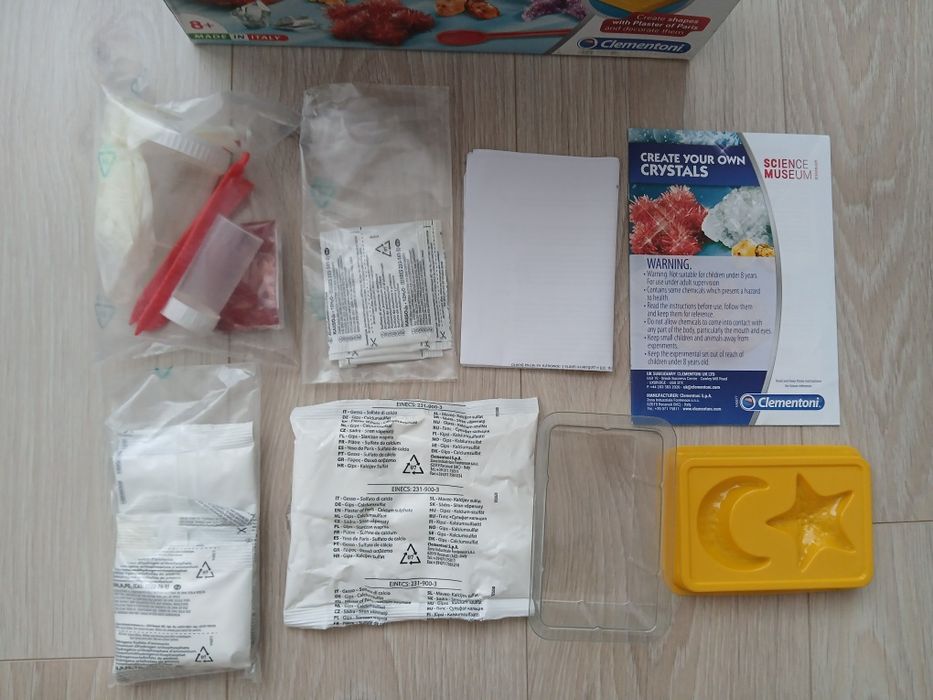 Clementoni Лаборатория за кристали
Преминете към начало