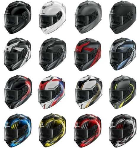 каска Shark SPARTAN GT TRACKER/AKY/Elgan мотор писта S/M/L/XL/XXL