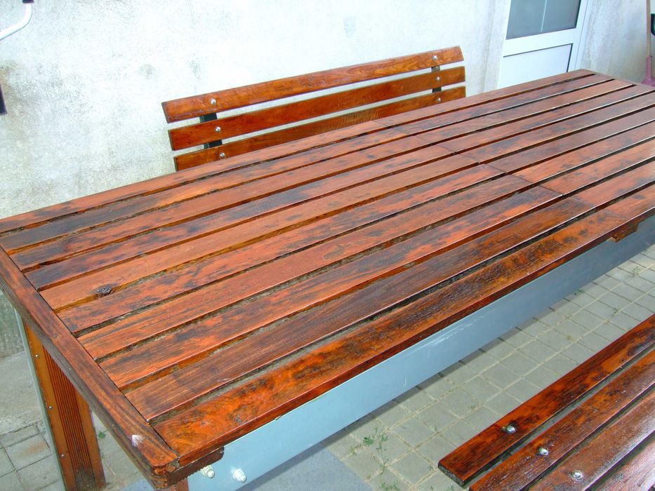 Set masa de gradina si banci