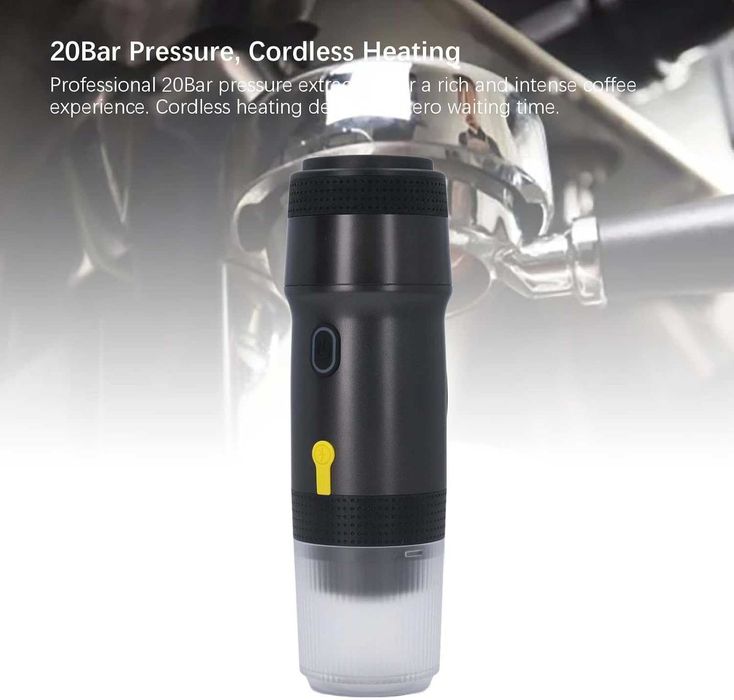 Портативна кафе машина,съвместима Nespresso,Dolce Gusto и насипно кафе