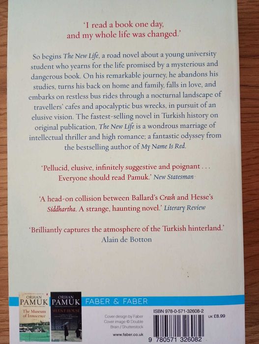 Cartea "The New Life" Orhan Pamuk in engleza