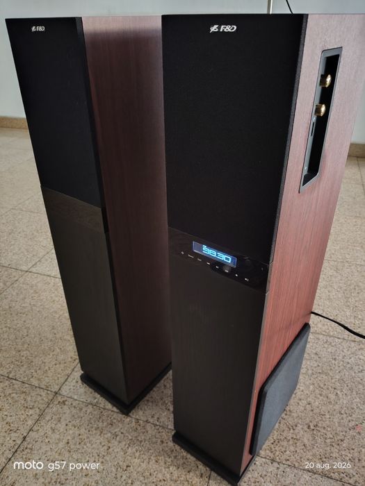 Fenda T-80U f&d boxe cu statie microfoane și usb card memorie