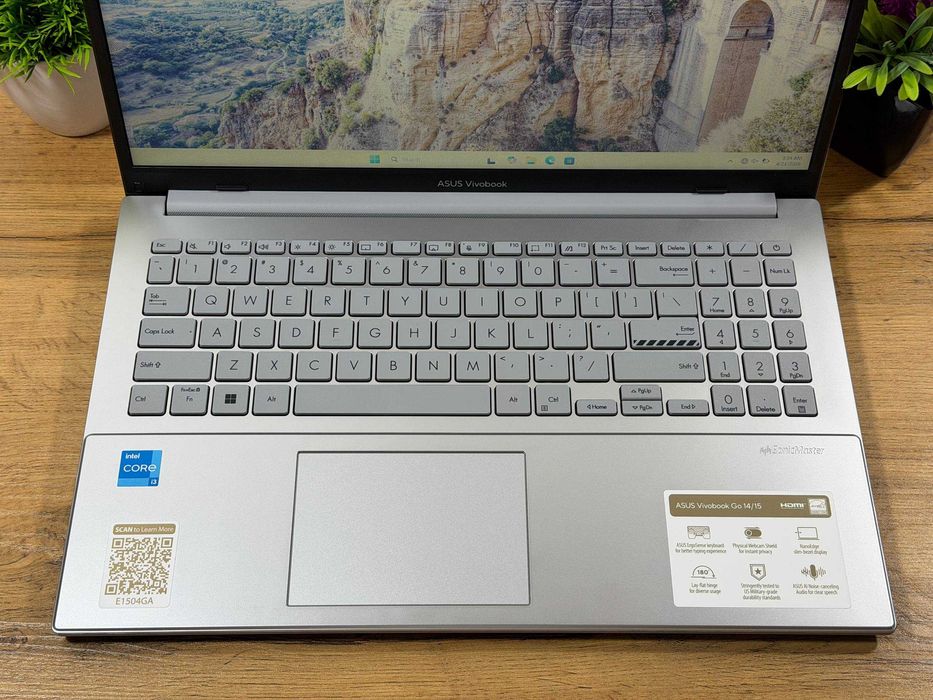 [ARZON] Noutbuk Asus VivoBook Go Intel Core i3 / DDR4 8Gb / SSD 128Gb