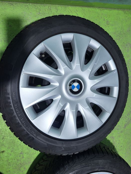 16 5x120 Bmw метални джанти с тасове гуми 5х120 бмв