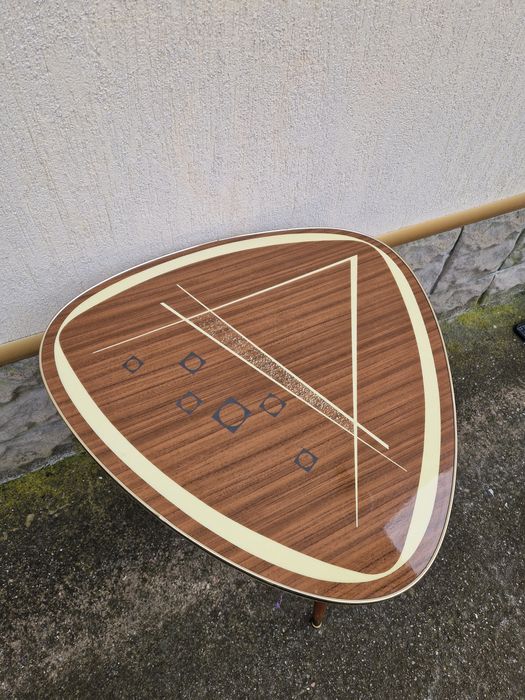 Уникална рядка антикварна немска масичка