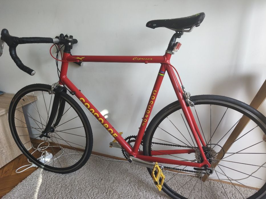 Cursiera Concorde Cipressa/ echipare Campagnolo 2x9