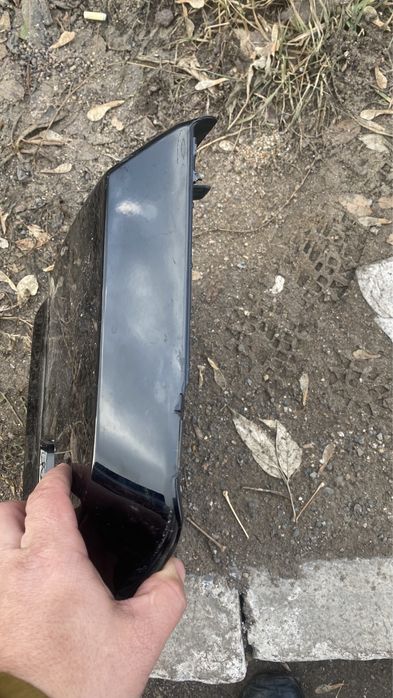 Прадо 250 Накладка бампера бампер левый