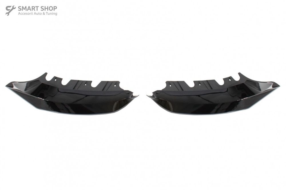 Prelungire Bara Fata BMW Seria 5 G30 G31 (2017+) M5 Design Negru Lucio