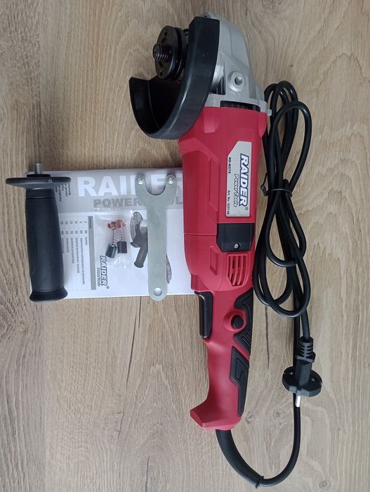 Polizor unghiular / flex Raider, nou, turatie variabilă, 900 W, disc d