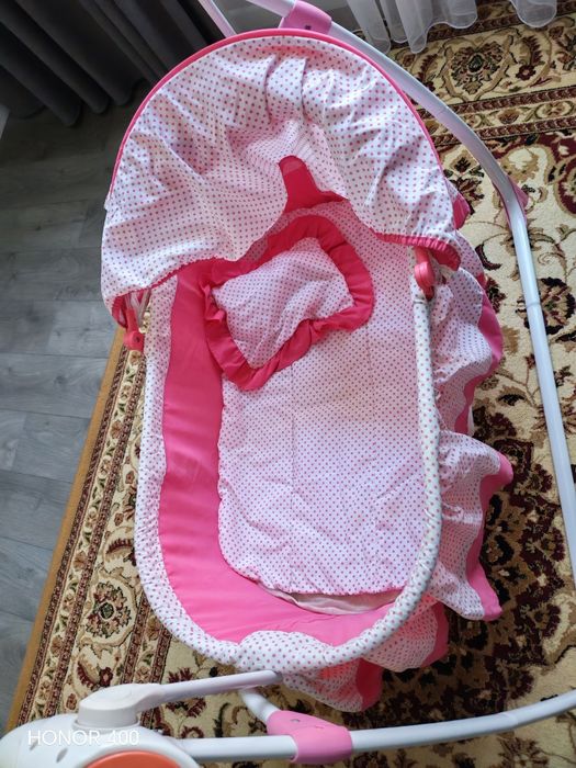 Продам люльку розовую