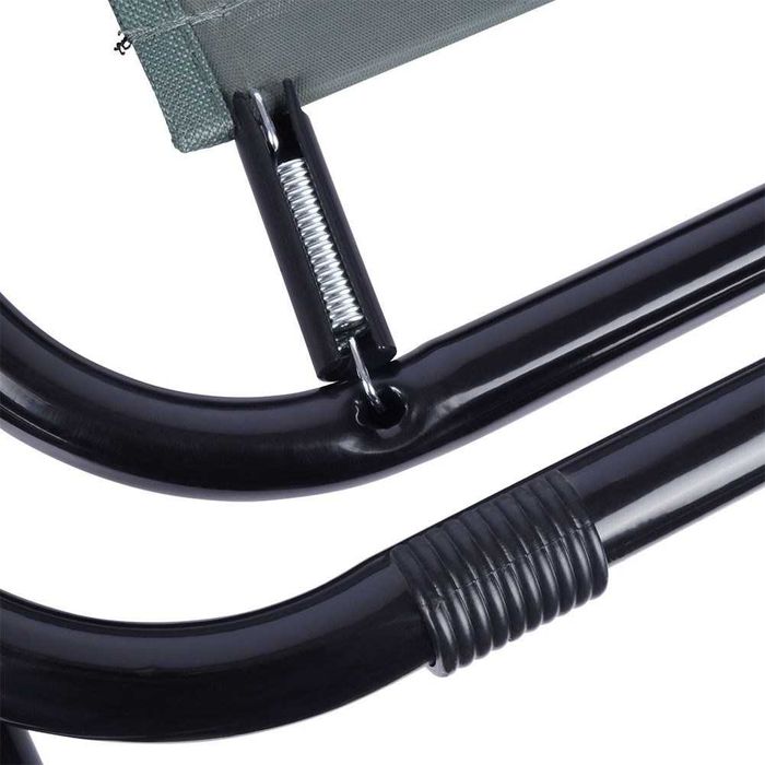 Сгъваем стол за къмпинг, градина , плаж и други, сив, 54 x44,5 x72,5cm