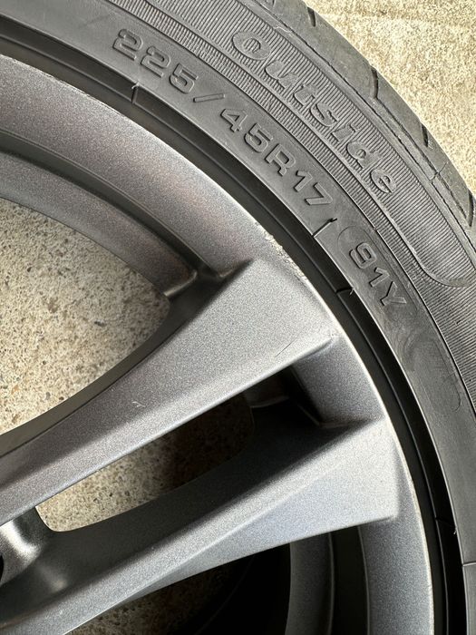 Jante VW, TEC pe 17, ET 45, 7,5 cu anvelope Vara