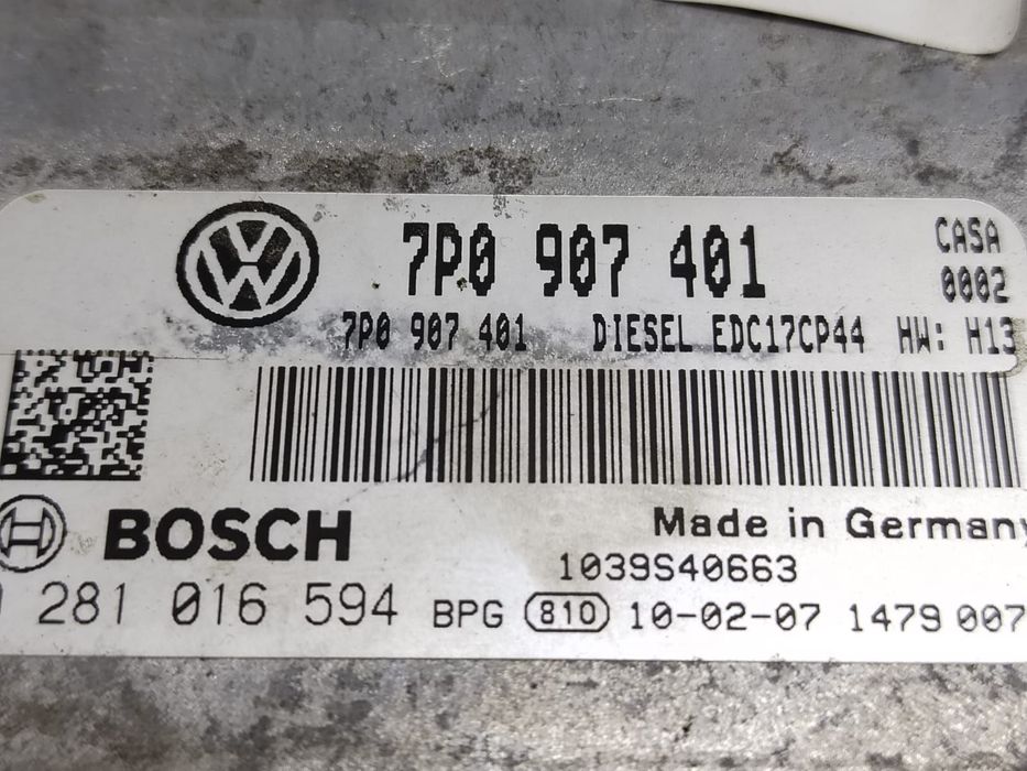Calculator motor ecu 3.0 tdi casa 7p0907401 Volkswagen VW Touareg gen