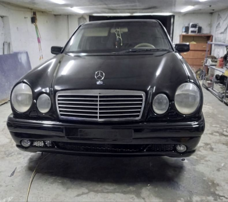Бампер передний Пороги Мерседес w211 w210 w140 w203 w220 w202 w124