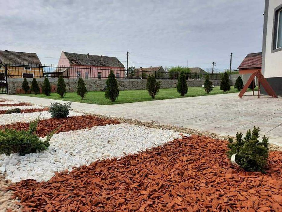 Spartură de Marmură Albă/Praf de Marmură Alb/PiatrăNaturalăDecorativă