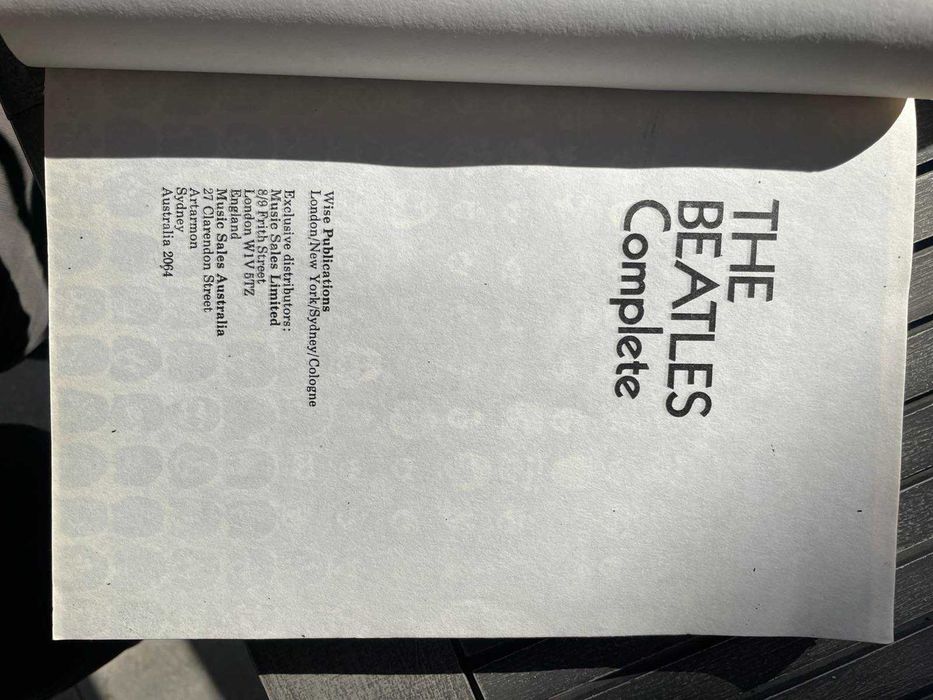 Beatles - Аранжимент за пиано, вокал и клавирен инструмeнт