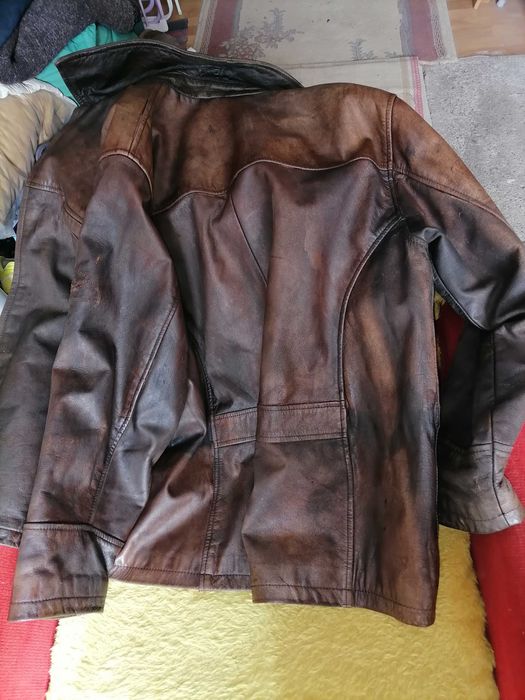 Кожено яке,естественна кожа.