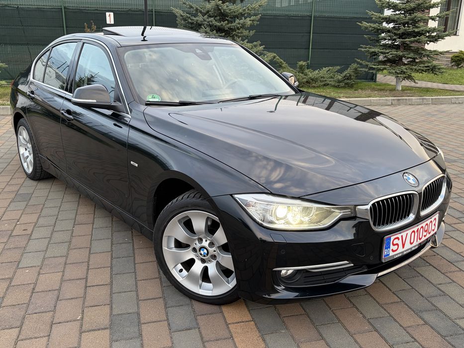 BMW 320d F30 / 184 cp / 2012 / Bi-xenon / Harman Kardon / Trapa / Piele / Inmatriculat RO / Luxury Line