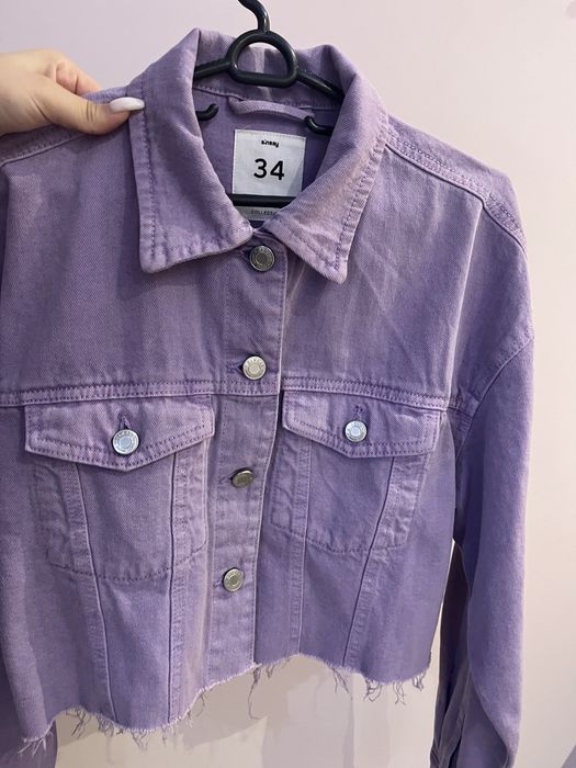 Дамско дънково яке